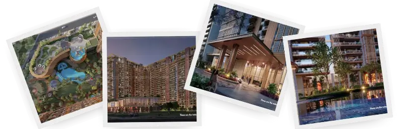 Homeland Group residential towers, clubhouse and landscaped podium renders across Mohali projects — CP67 Mohali, Sector 67, International Airport Road, Mohali